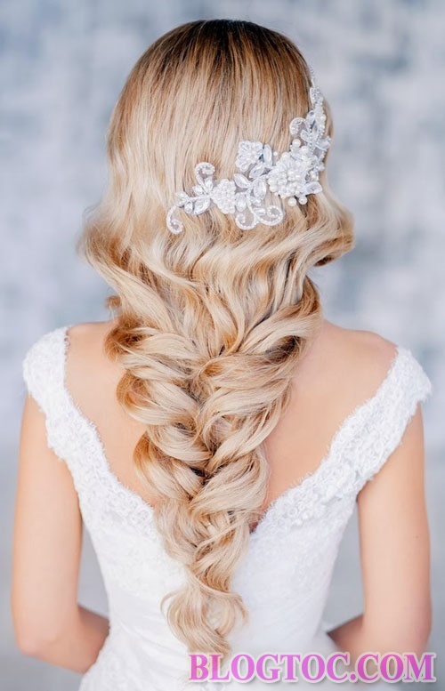 Beautiful bridal hair 2016 latest model is loved by many people in the world 2