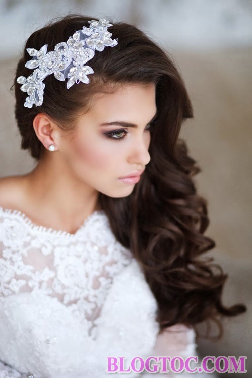 Beautiful bridal hair 2016 latest model is loved by many people in the world 4
