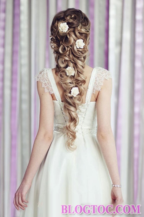Beautiful bridal hair 2016 latest model is loved by many people in the world 3
