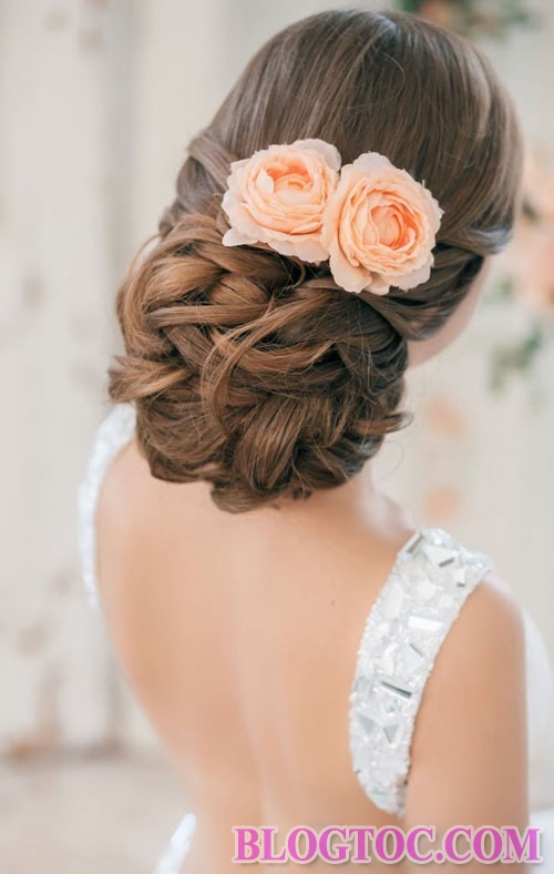 Beautiful bridal hair 2016 latest model is loved by many people in the world 6