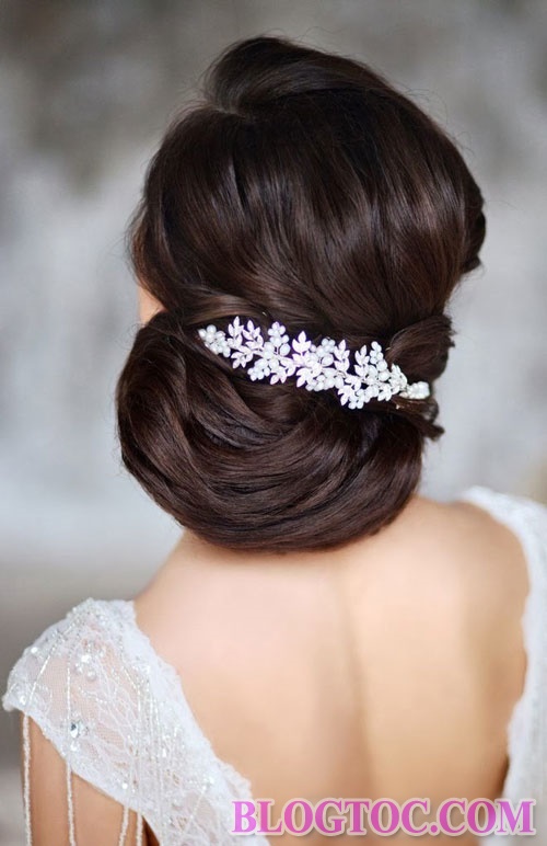 Beautiful bridal hair 2016 latest model is loved by many people in the world 9