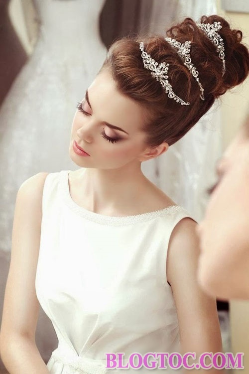 Beautiful bridal hair 2016 latest model being loved by many people in the world 11