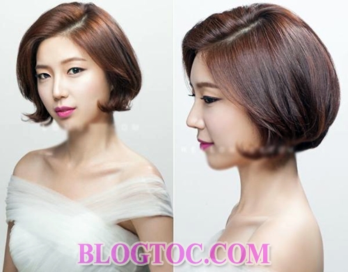 Beautiful and attractive Korean bridal hairstyles for your choice on your wedding day 5