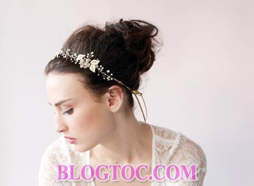 Trends in simple beautiful hairstyles for brides to choose on their big wedding day in summer 2015 2