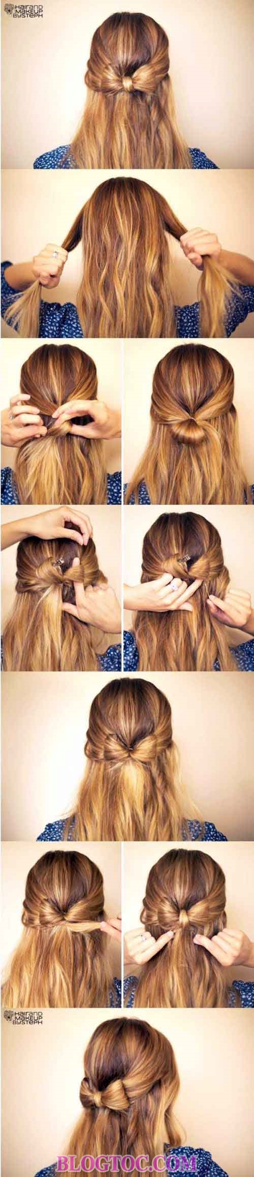 Beautiful hairstyles for the wedding party for your girlfriend choose 7