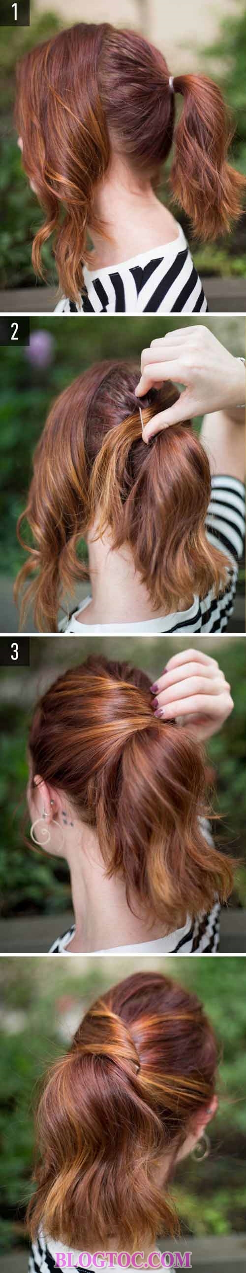 Simple beautiful hairstyles you can make at home with just a little free time 3