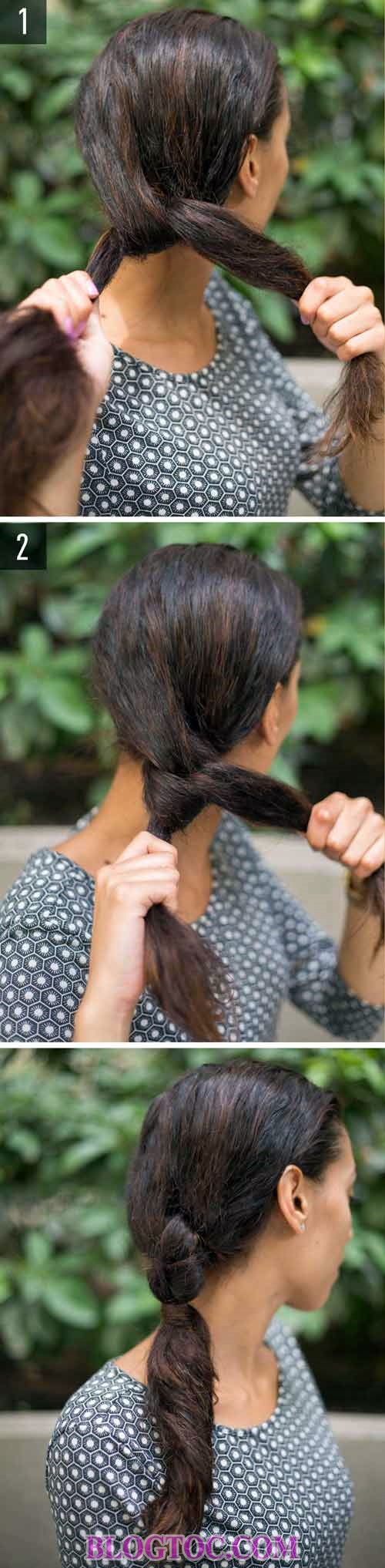 Simple beautiful hairstyles you can make at home with just a little free time 6