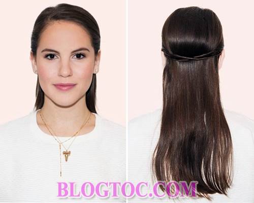 Beautiful neat hairstyles to help you disguise your hair when it's dirty 3
