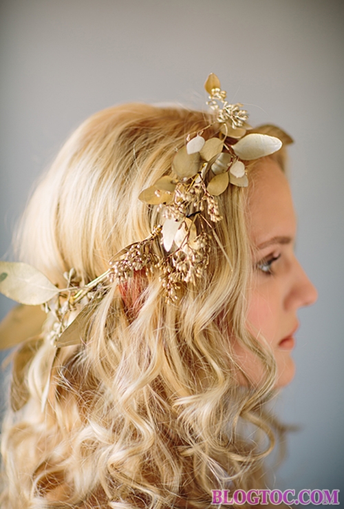 Beautiful bridal bridal hairstyles that a girlfriend should choose in her wedding 1