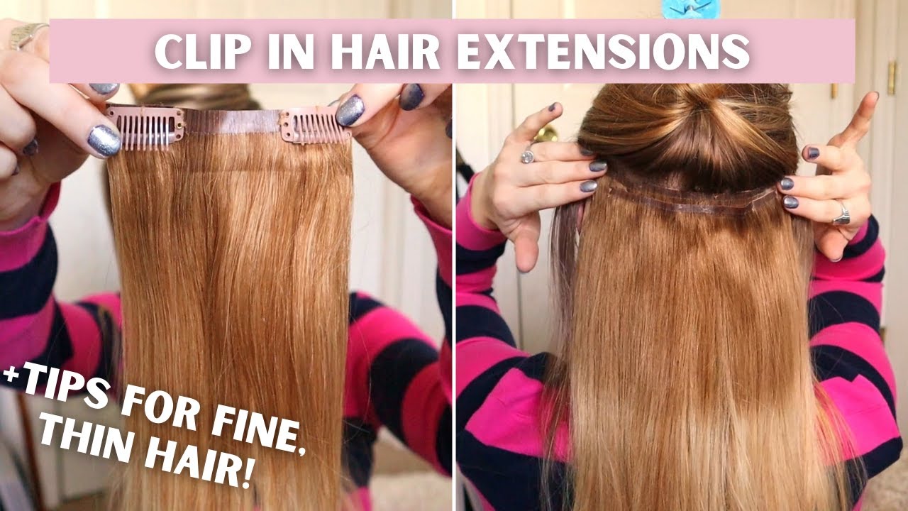 How To Put In Clip In Hair Extensions In Minutes Black Hair 101